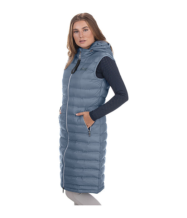 Gilet long  Fleur