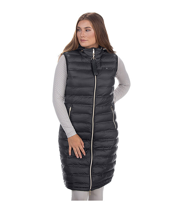 Gilet long  Fleur