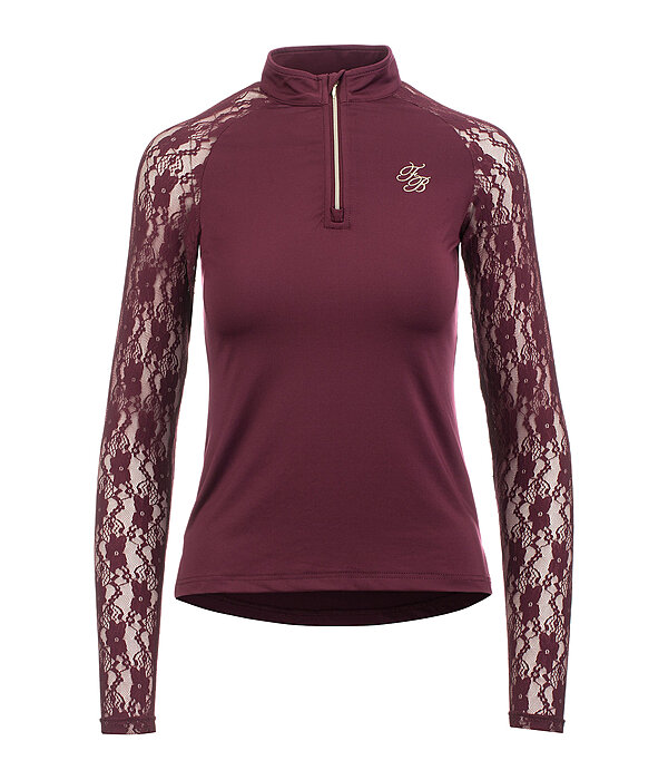 T-shirt technique zipp  manches longues  Sanne