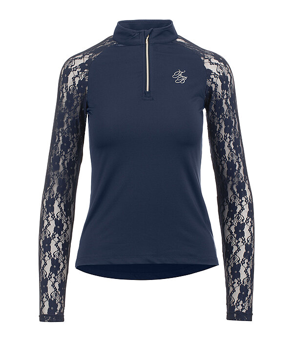 T-shirt technique zipp  manches longues  Sanne