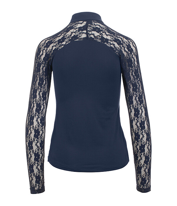 T-shirt technique zipp  manches longues  Sanne