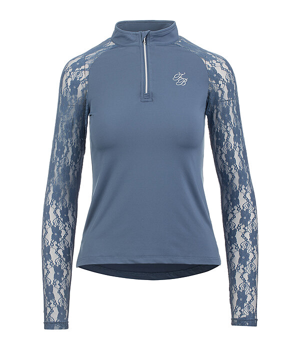 T-shirt technique zipp  manches longues  Sanne