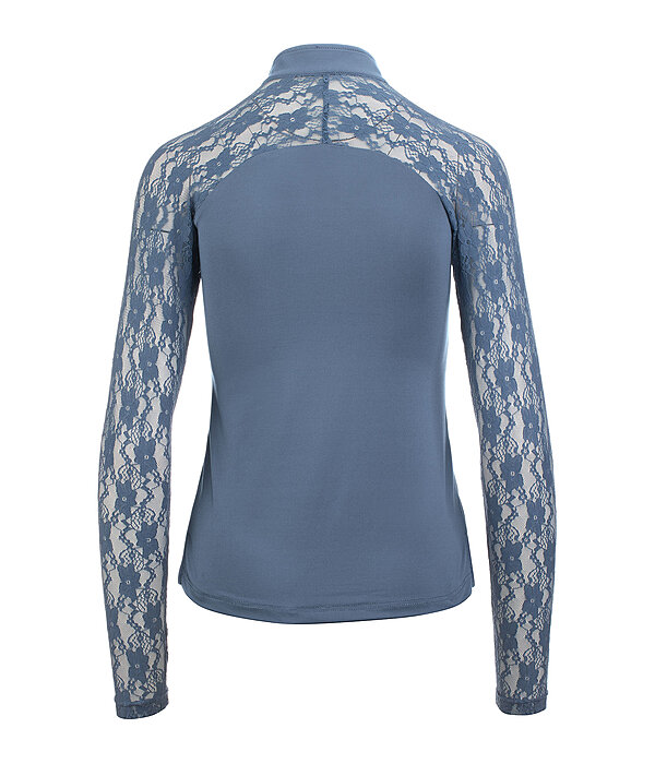 T-shirt technique zipp  manches longues  Sanne