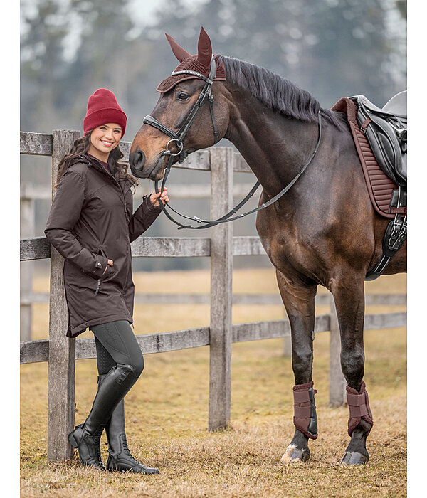 Manteau d'�quitation technique � capuche  Eliza II