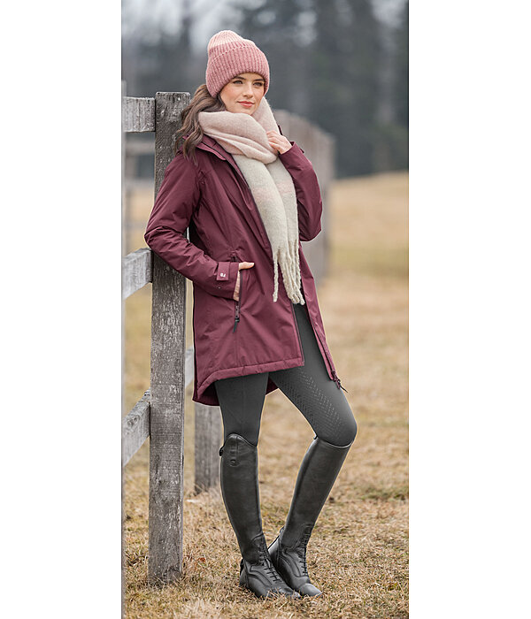 Manteau d'�quitation technique � capuche  Eliza II