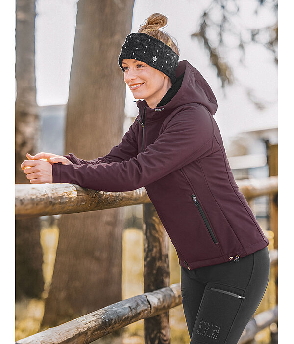 Veste d'quitation softshell  capuche  Lara II