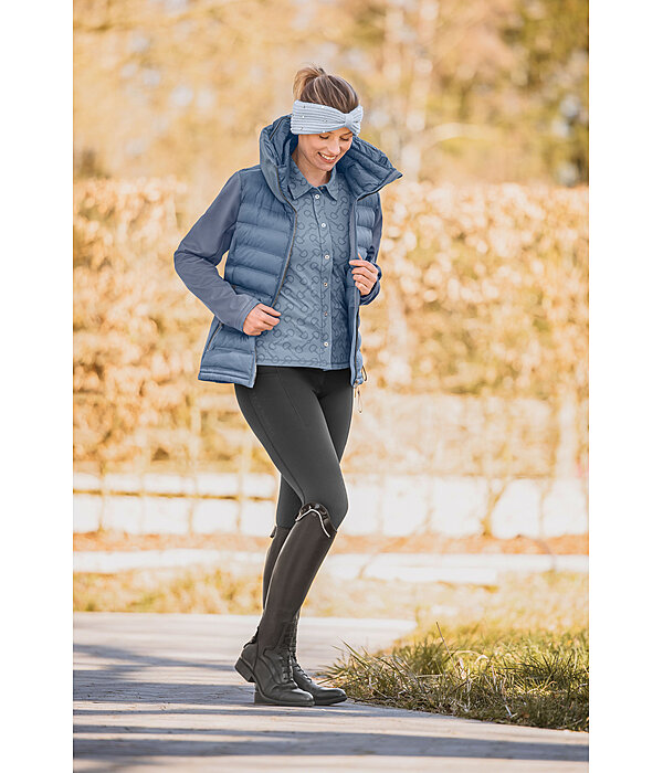 Veste d'quitation softshell bi-matire  capuche  Celina