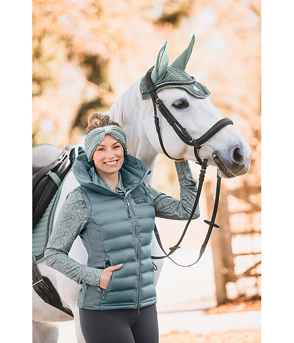 Gilet d'quitation softshell bi-matire  capuche  Jessy