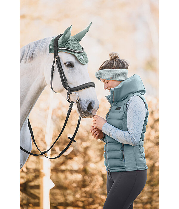 Gilet d'quitation softshell bi-matire  capuche  Jessy