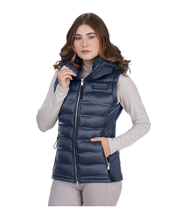 Gilet d'quitation softshell bi-matire  capuche  Jessy