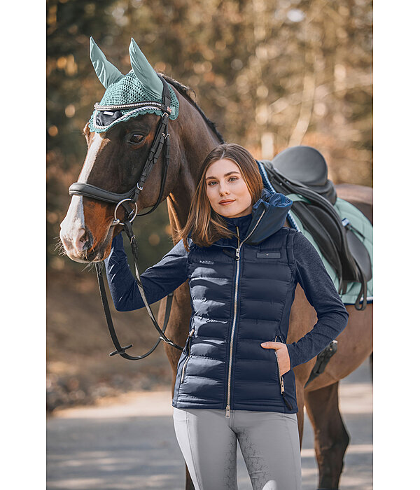 Gilet d'quitation softshell bi-matire  capuche  Jessy