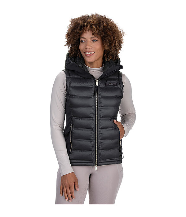 Gilet d'quitation softshell bi-matire  capuche  Jessy