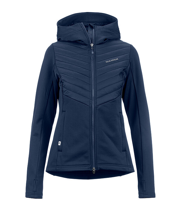 Veste d'quitation bi-matire  capuche  Mara