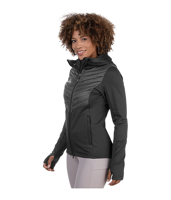 Veste d'quitation bi-matire  capuche  Mara
