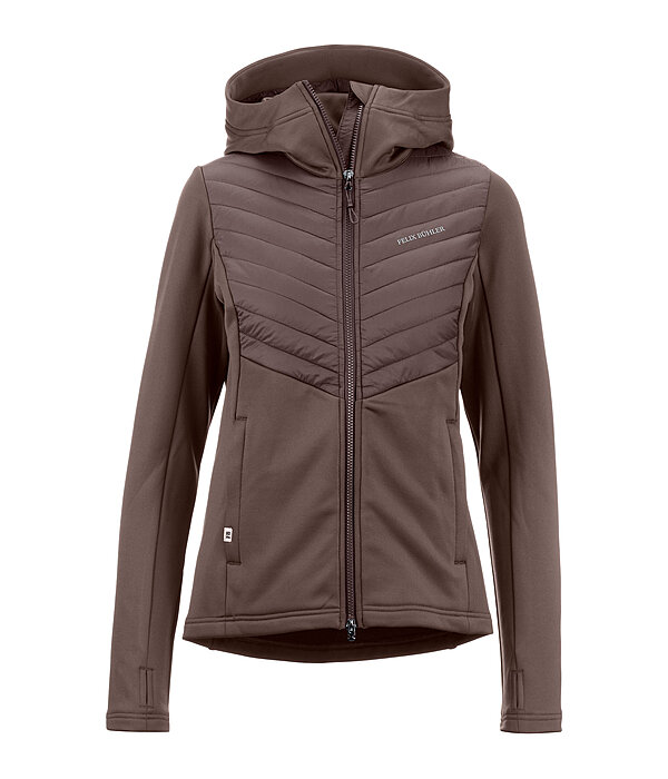 Veste d'quitation bi-matire  capuche  Mara