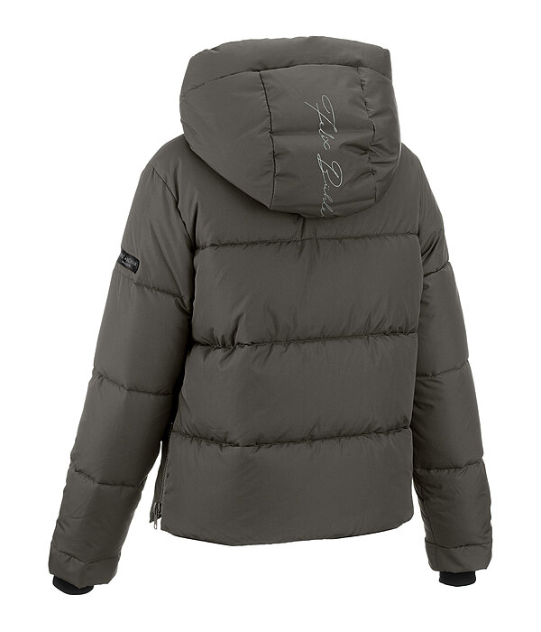Veste d'quitation matelasse  capuche  Amilia