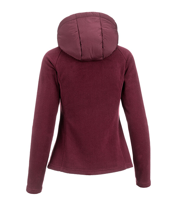 Veste bi-mati�re � capuche  Elisa