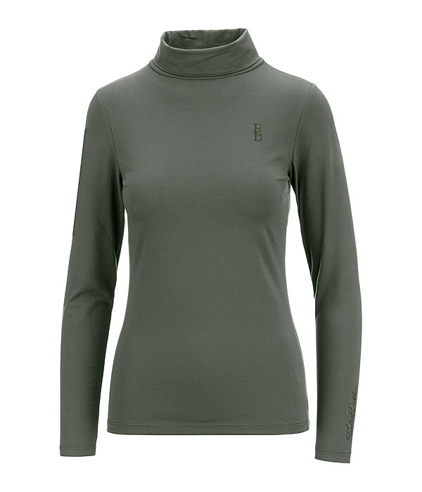 T-shirt col roul� � manches longues  Claire