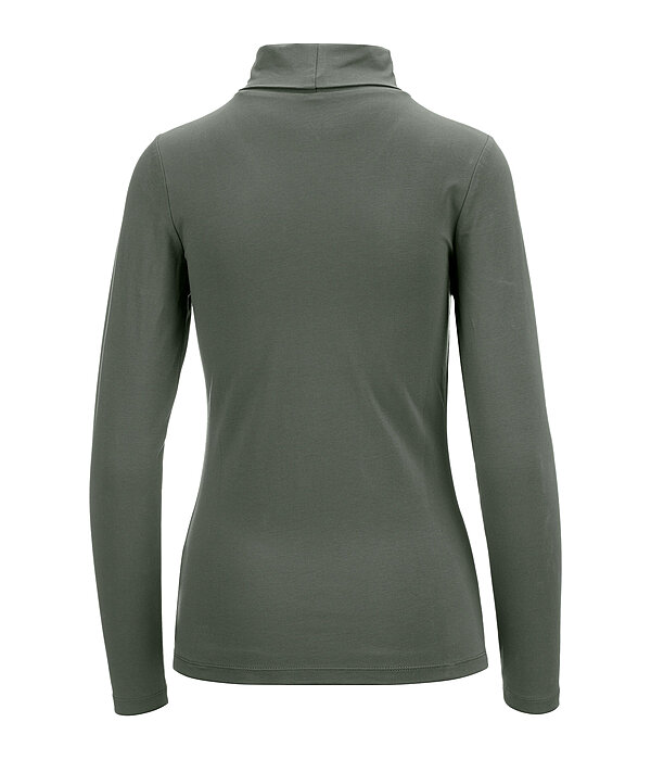 T-shirt col roul� � manches longues  Claire