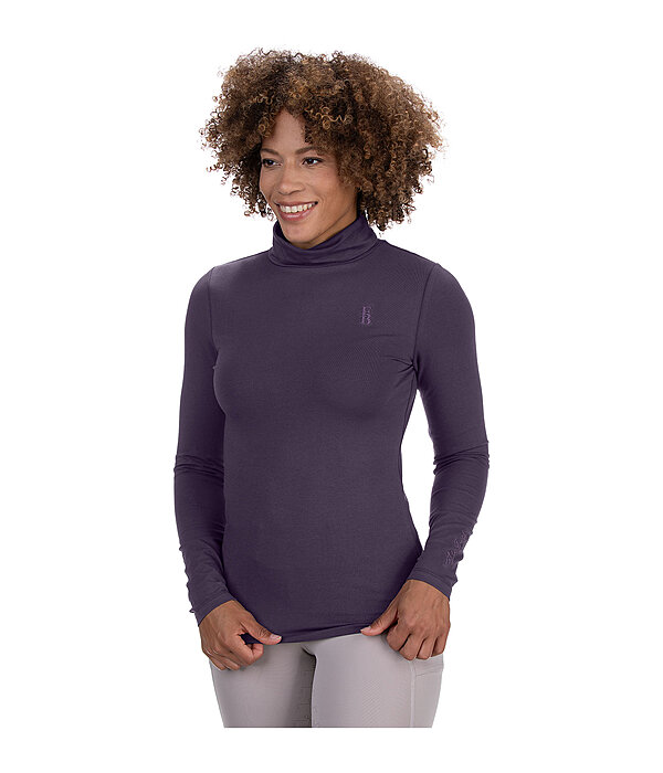 T-shirt col roul  manches longues  Claire
