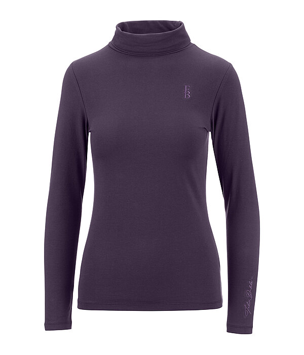 T-shirt col roul  manches longues  Claire