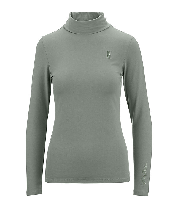 T-shirt col roul  manches longues  Claire