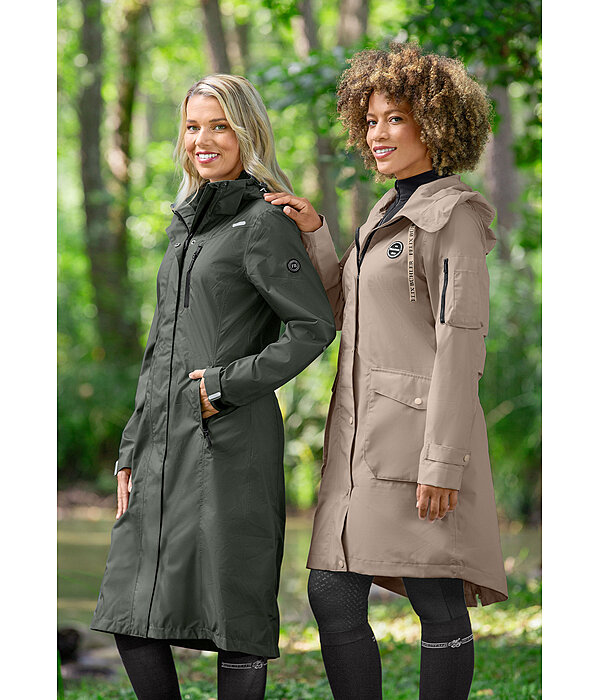 Manteau d'�quitation technique � capuche  Enna