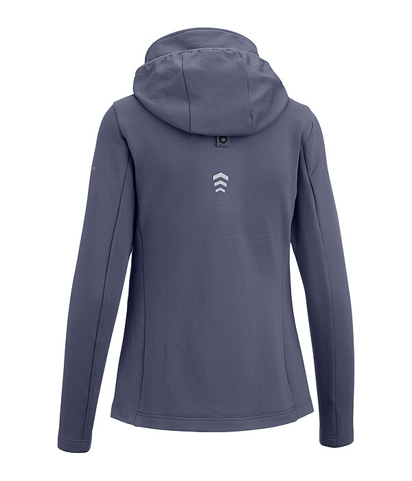 Veste bi-mati�re � capuche  Lina