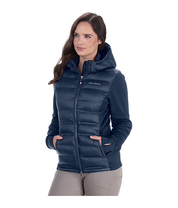 Veste d'�quitation bi-mati�re � capuche  Mara II