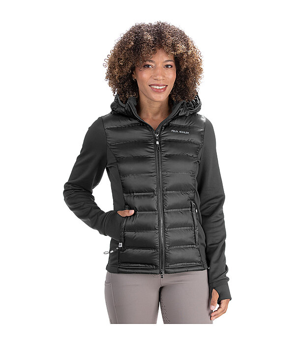 Veste d'�quitation bi-mati�re � capuche  Mara II