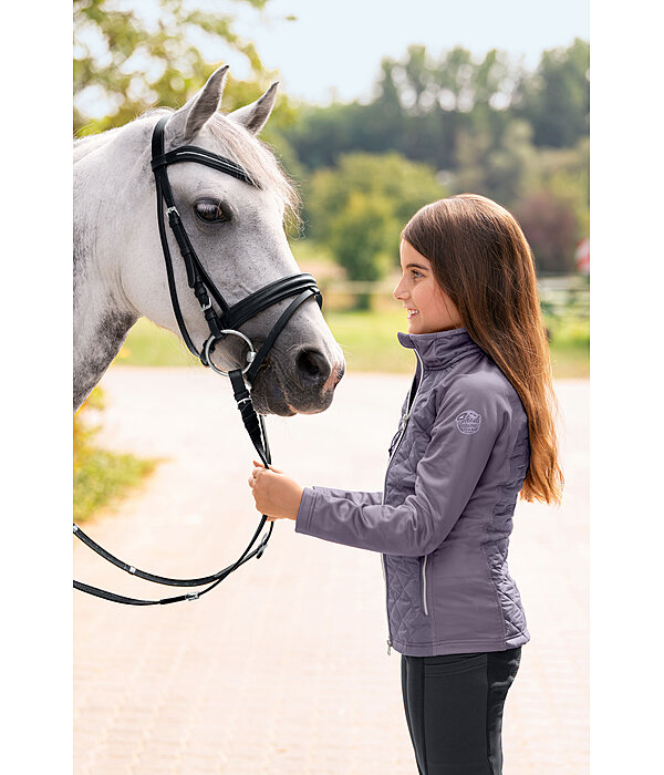 Veste matelass�e bi-mati�re enfant  Malina