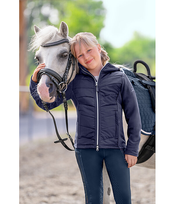 Veste matelass�e bi-mati�re enfant  Inja