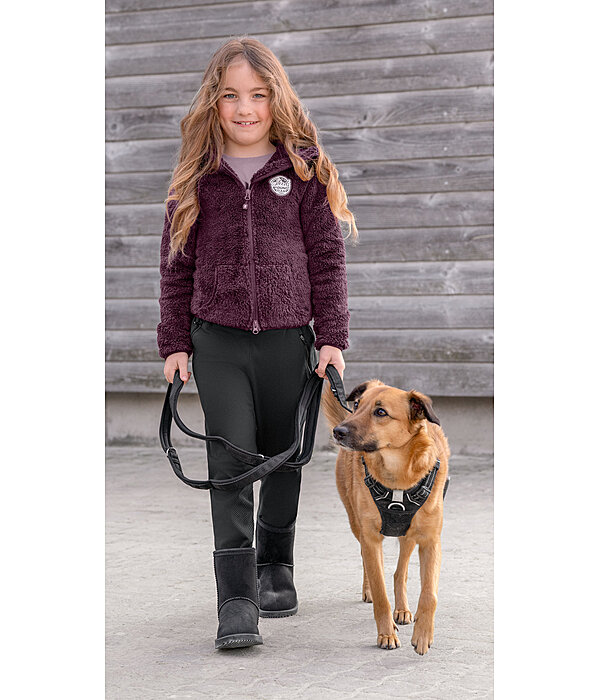 Veste � capuche en polaire Teddy enfant  Irma