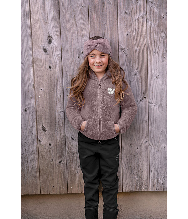 Veste � capuche en polaire Teddy enfant  Irma