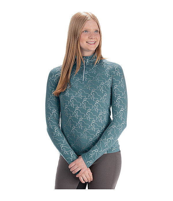 T-shirt technique � manches longues en stretch enfant  Xena
