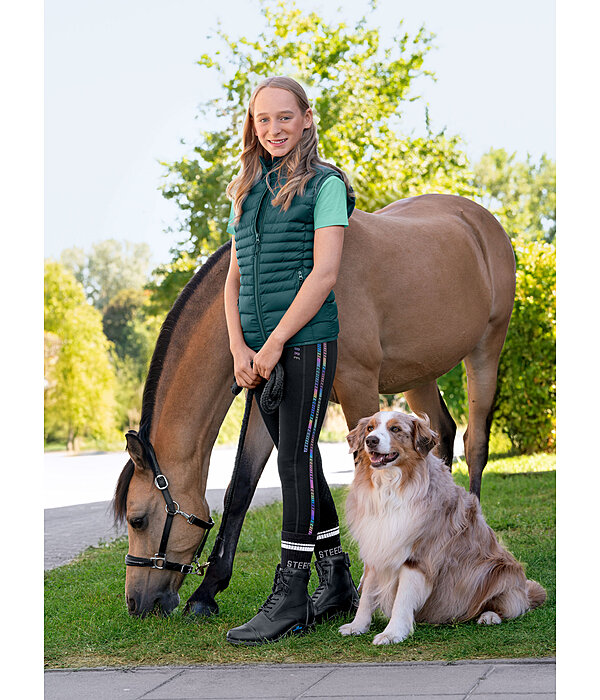 Gilet d'�quitation matelass� enfant  Jane