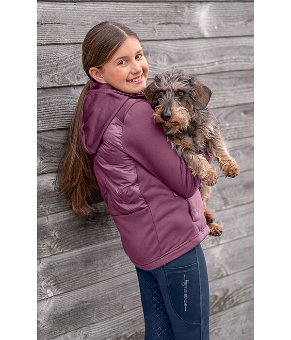 Veste bi-mati�re enfant  Dany