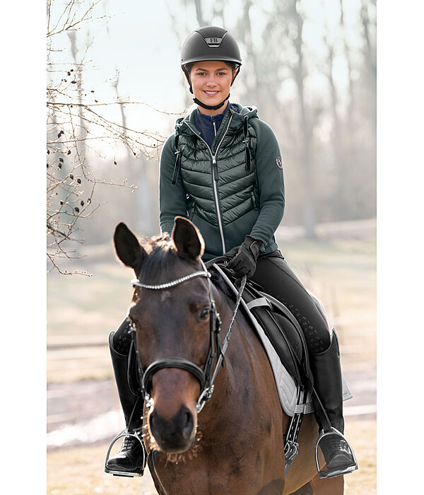 Veste d'quitation bi-matire enfant  Bellia