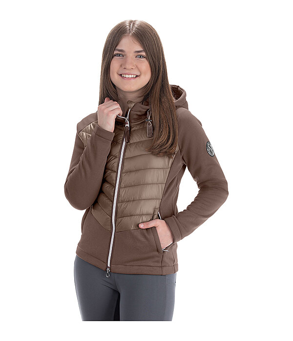 Veste d'�quitation bi-mati�re enfant  Bellia