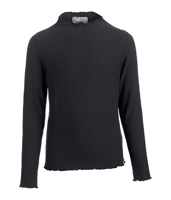 T-shirt � manches longues en maille c�tel�e pour enfant  Rita