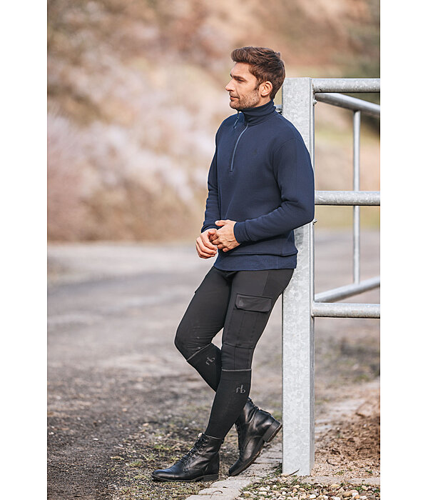 Sweat avec col zipp Homme  Portland