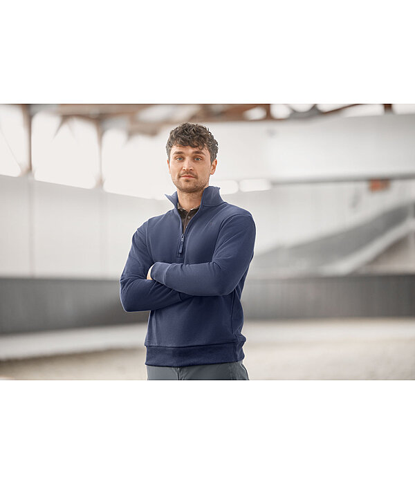 Sweat avec col zipp� homme  Portland