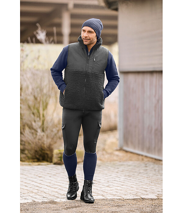 Gilet bi-matire avec polaire Teddy homme  Minnesota
