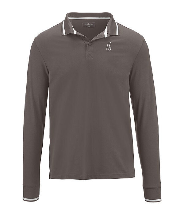 Polo technique � manches longues homme