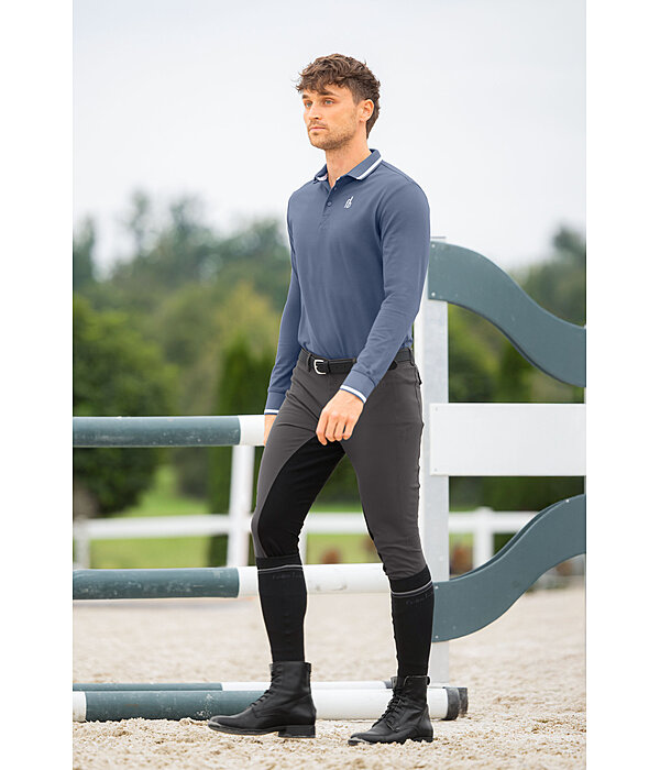 Polo technique � manches longues homme