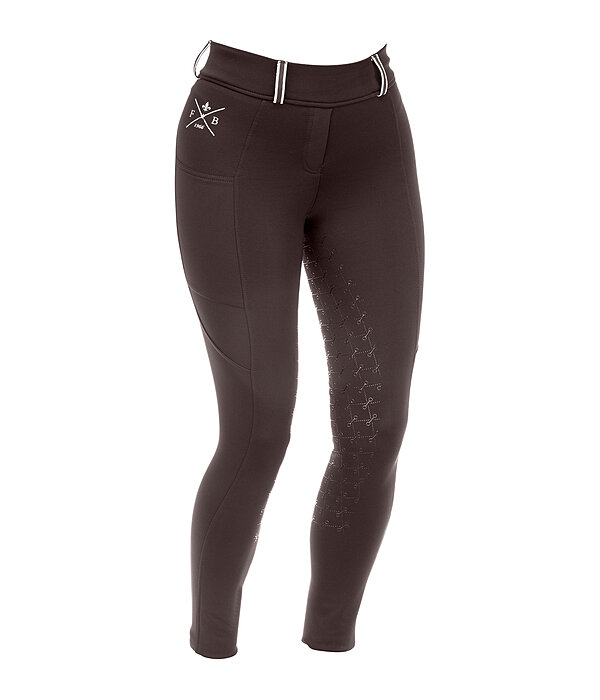 Legging d'quitation thermique avec fond intgral grip  Juliette