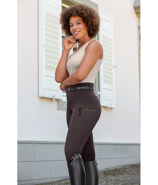 Legging d'quitation d't  fond intgral grip  Marina-Mesh