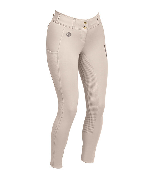 Pantalon d'quitation d't hybride  fond intgral grip  Samira-Mesh