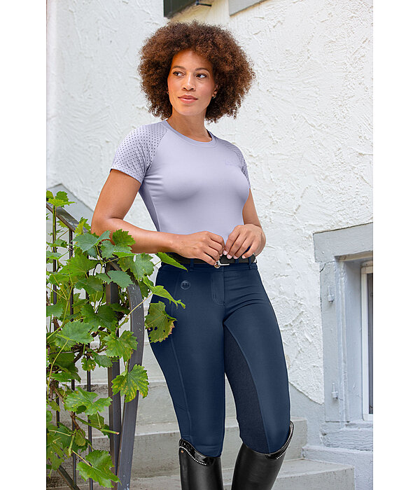 Pantalon d'quitation d't hybride  fond intgral  Helen-Mesh