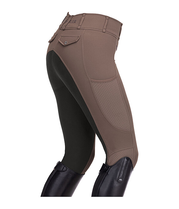 Pantalon d'quitation d't hybride  fond intgral  Helen-Mesh